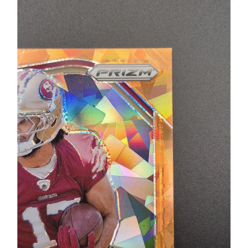 Jordan Watkins 2025 Panini Prizm‎ #389 Orange Ice Prizm (RC) 49ers